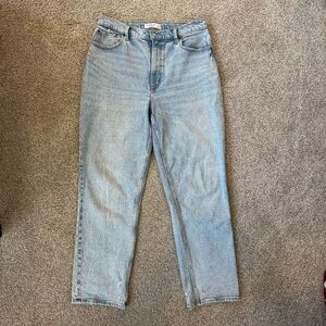 Abercrombie & Fitch Light Blue Straight Leg Jeans